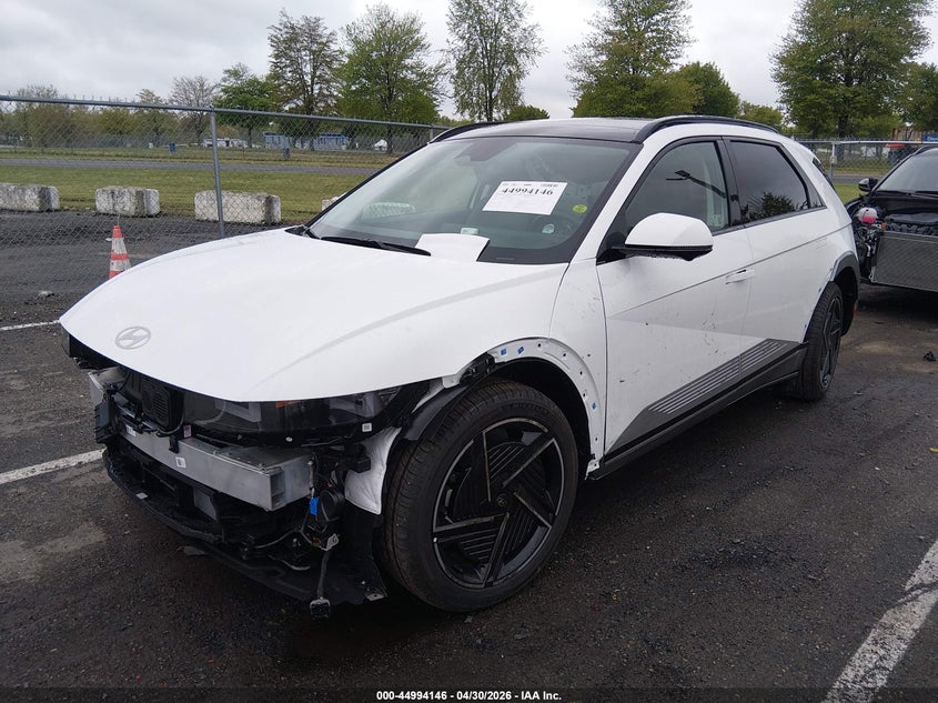 2025 Hyundai Ioniq 5 VIN 7YAKRDDCXSY022840 IAAI salvage auction — FRONT END, Salvage (New Jersey), sold $19,600 on 2026-07-12 (photo 2)
