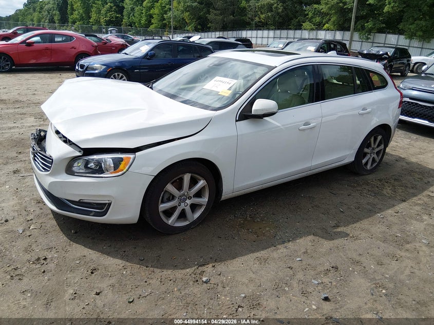 2016 Volvo V60 VIN YV140MEKXG1293052 IAAI salvage auction — FRONT END, Salvage (Georgia), sold $400 on 2026-08-06 (photo 2)
