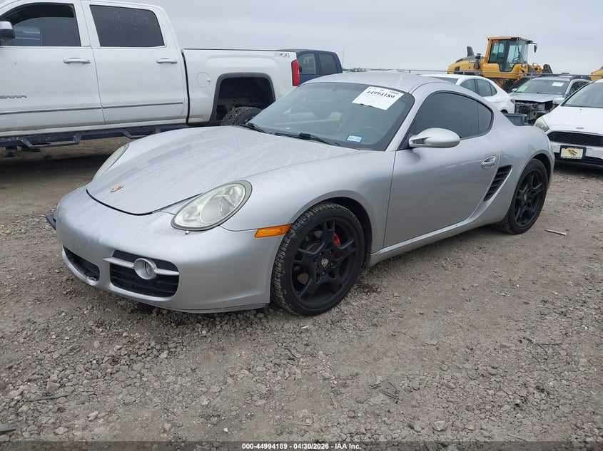 2006 Porsche Cayman VIN WP0AB29886U782732 IAAI salvage auction — FRONT END, Original (Texas), sold $7,750 on 2026-07-21 (photo 2)