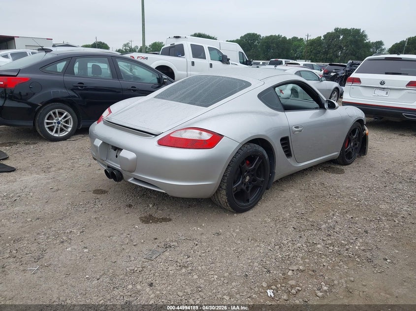 2006 Porsche Cayman VIN WP0AB29886U782732 IAAI salvage auction — FRONT END, Original (Texas), sold $7,750 on 2026-07-21 (photo 4)