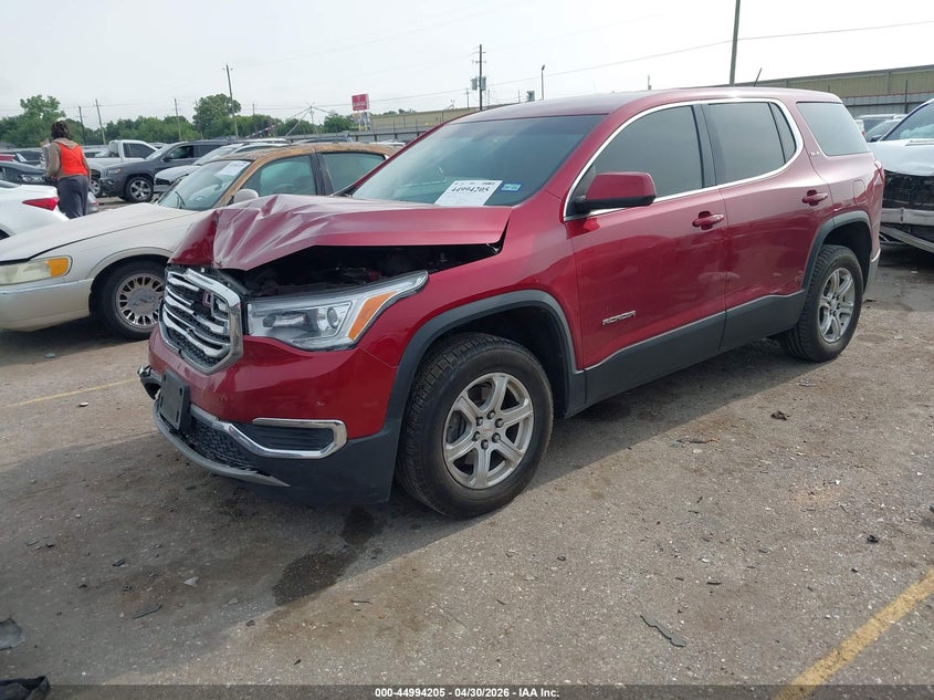 2019 Gmc Acadia VIN 1GKKNKLA4KZ226426 IAAI salvage auction — FRONT END, Original (Texas), sold $1,550 on 2026-07-24 (photo 2)
