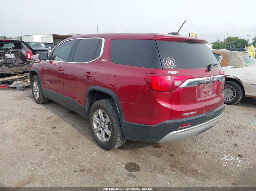 2019 Gmc Acadia VIN 1GKKNKLA4KZ226426 IAAI salvage auction — FRONT END, Original (Texas), sold $1,550 on 2026-07-24 (photo 3)
