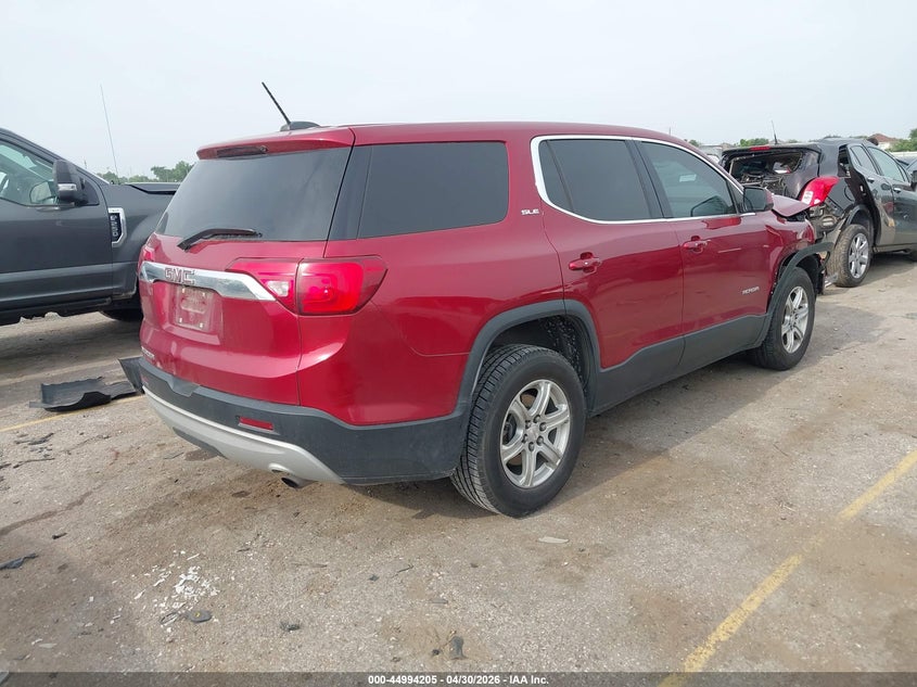 2019 Gmc Acadia VIN 1GKKNKLA4KZ226426 IAAI salvage auction — FRONT END, Original (Texas), sold $1,550 on 2026-07-24 (photo 4)