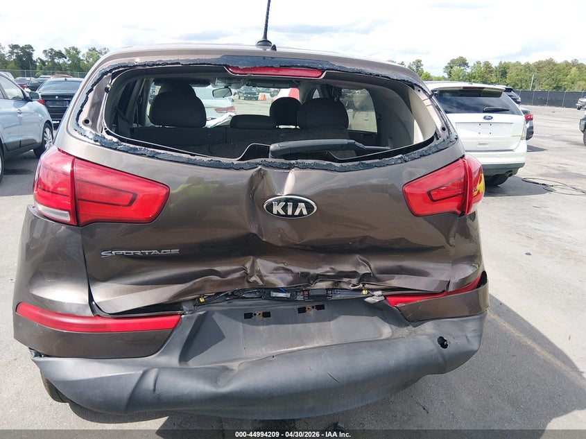 2015 Kia Sportage VIN KNDPBCACXF7694280 IAAI salvage auction — REAR END, Salvage (South Carolina), sold $1,050 on 2026-07-14 (photo 6)