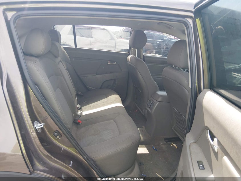 2015 Kia Sportage VIN KNDPBCACXF7694280 IAAI salvage auction — REAR END, Salvage (South Carolina), sold $1,050 on 2026-07-14 (photo 8)