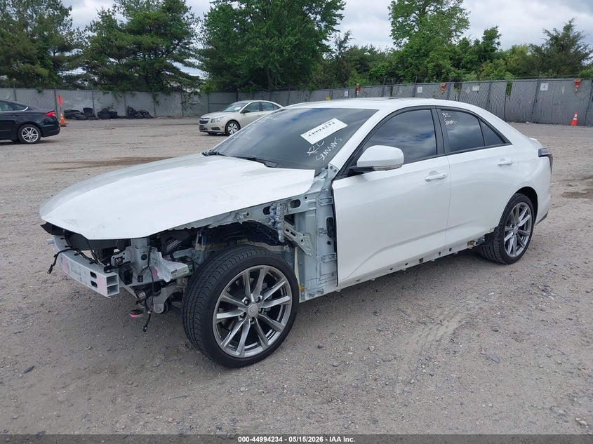 2023 Cadillac Ct4 VIN 1G6DG5RK0P0114074 IAAI salvage auction — FRONT END, Salvage (New Jersey), sold $8,100 on 2026-08-22 (photo 2)