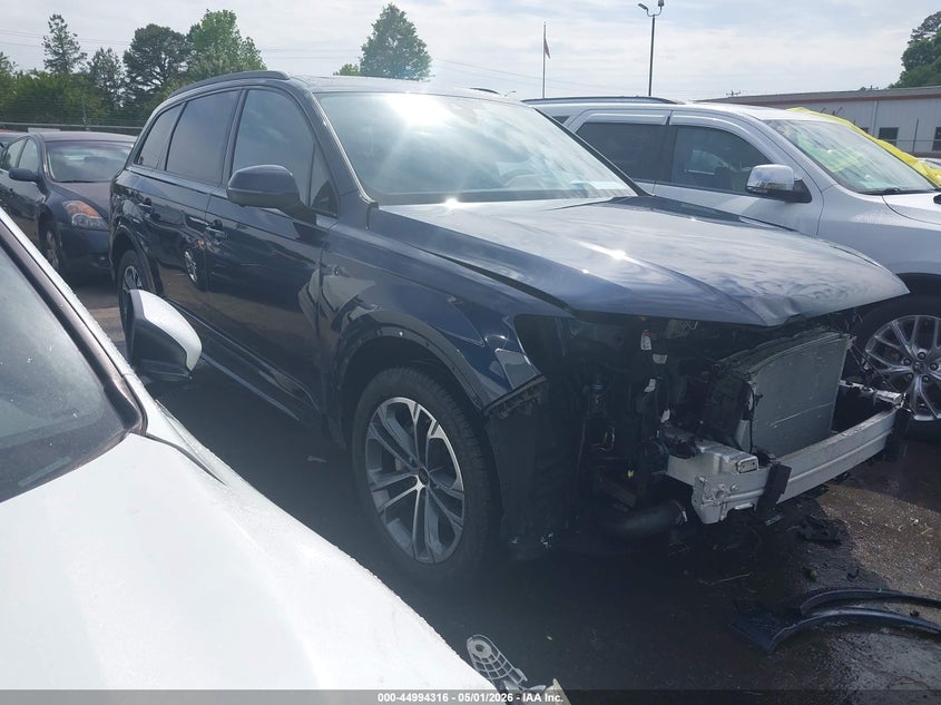 2025 Audi Q7 VIN WA1LCBF72SD014993 IAAI salvage auction — FRONT END, Salvage (North Carolina), sold $19,950 on 2026-07-06 (photo 1)