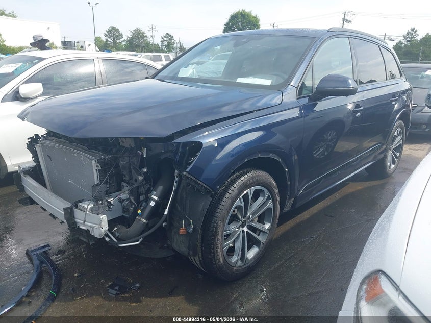 2025 Audi Q7 VIN WA1LCBF72SD014993 IAAI salvage auction — FRONT END, Salvage (North Carolina), sold $19,950 on 2026-07-06 (photo 2)