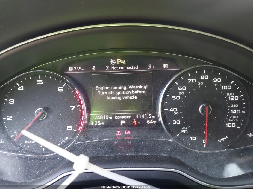 2017 Audi Q7 VIN WA1LAAF72HD010743 IAAI salvage auction — FRONT END, Salvage - 75% Or Less (Maryland), sold $4,950 on 2026-07-07 (photo 7)