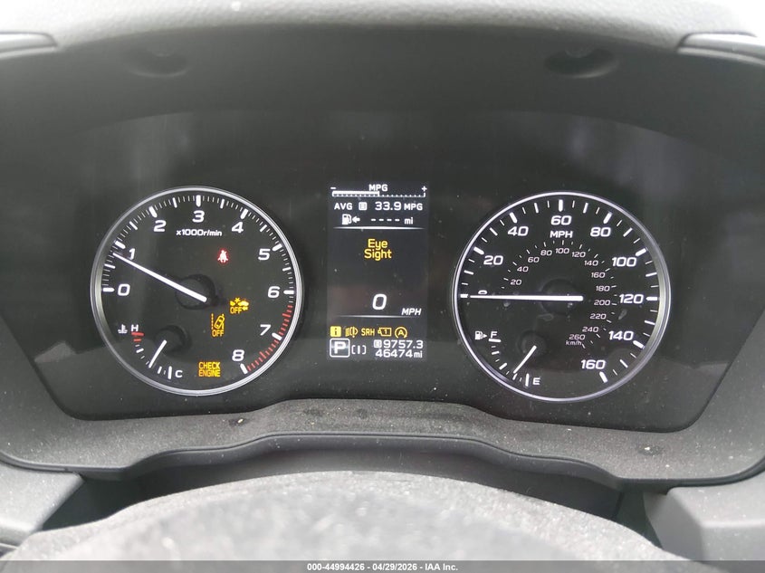 2024 Subaru Xv VIN JF2GUADC8RH259039 IAAI salvage auction — FRONT END, Salvage (Colorado), sold $4,650 on 2026-07-21 (photo 7)