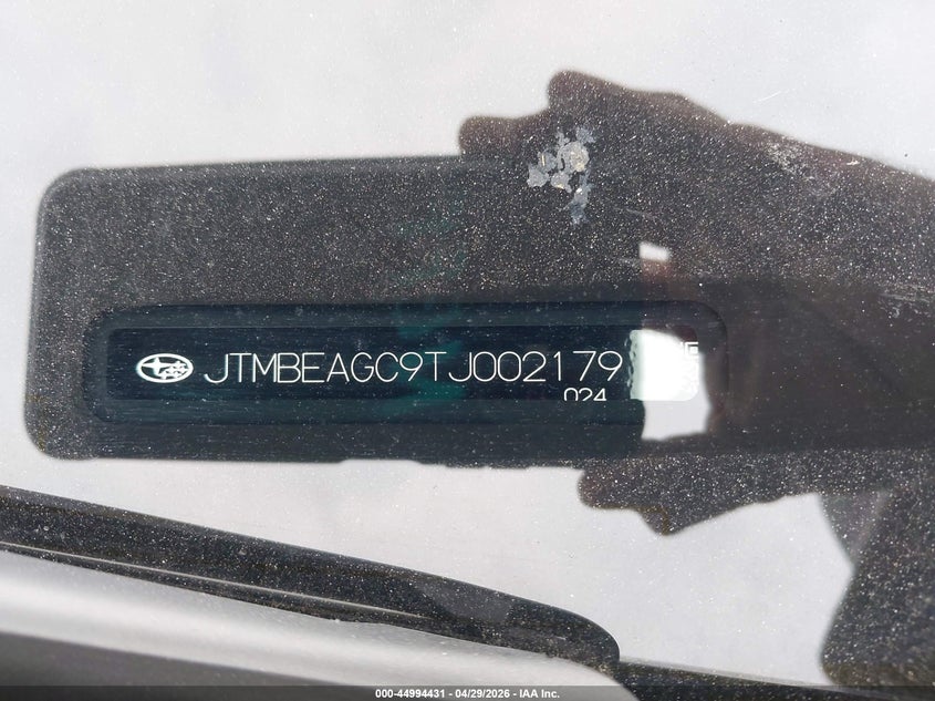 2026 Subaru Solterra VIN JTMBEAGC9TJ002179 IAAI salvage auction — LEFT & RIGHT, Original (Texas), sold $3,150 on 2026-07-30 (photo 9)