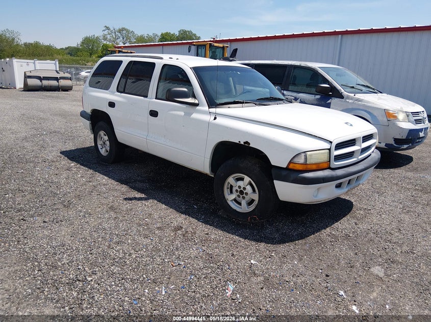 2001 Dodge Durango VIN 1B4HS28N11F584722 IAAI salvage auction — NORMAL WEAR, Sf97 (Maryland), sold $275 on 2026-07-31 (photo 1)