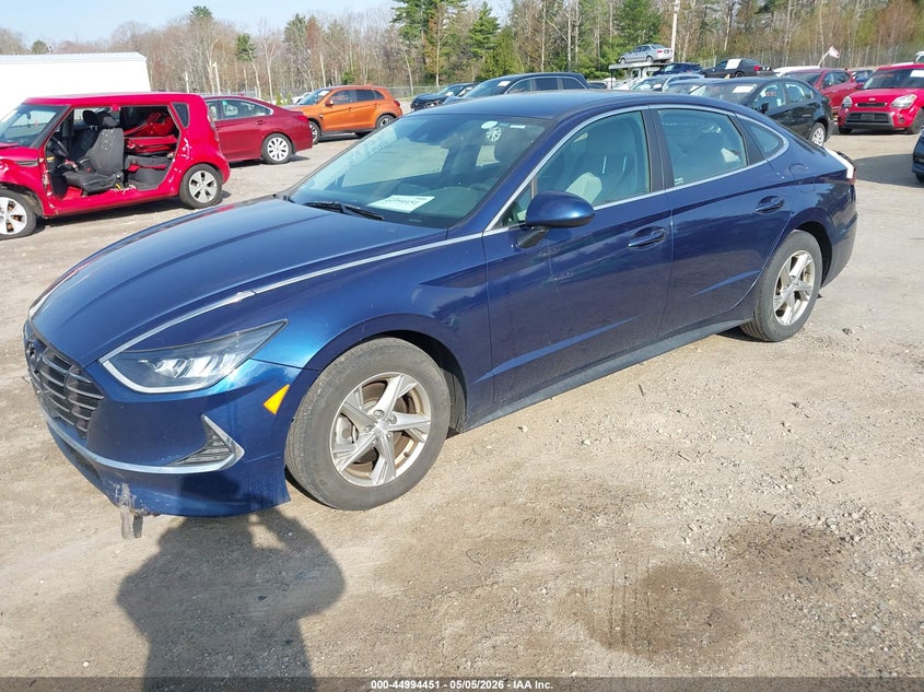 2021 Hyundai Sonata VIN 5NPEG4JA8MH068507 IAAI salvage auction — FRONT END, Salvage (Massachusetts), sold $2,000 on 2026-07-17 (photo 2)