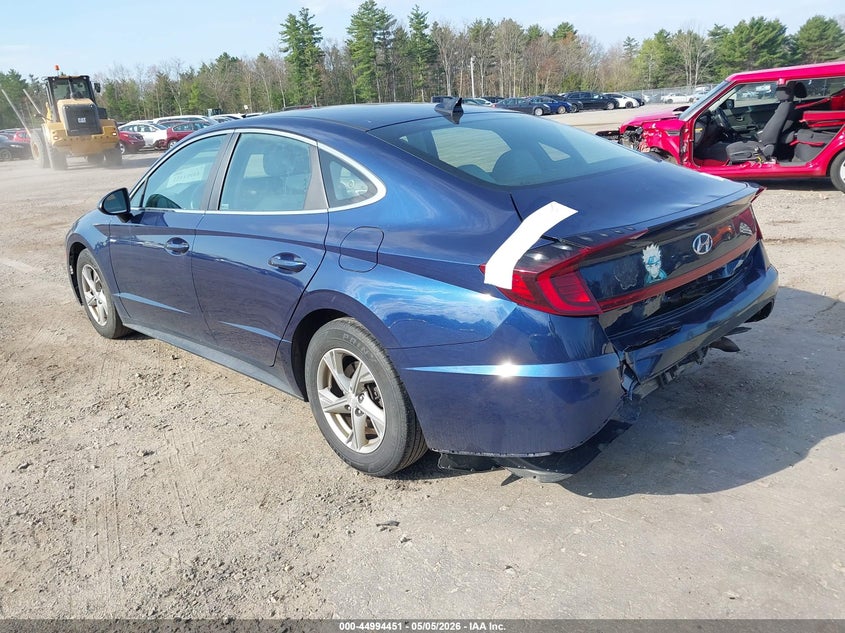 2021 Hyundai Sonata VIN 5NPEG4JA8MH068507 IAAI salvage auction — FRONT END, Salvage (Massachusetts), sold $2,000 on 2026-07-17 (photo 3)