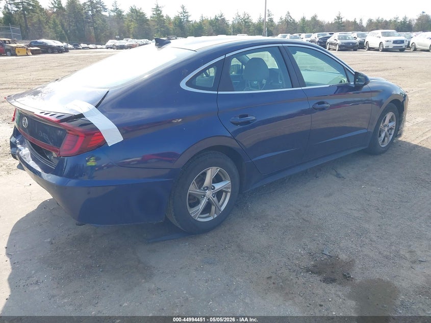 2021 Hyundai Sonata VIN 5NPEG4JA8MH068507 IAAI salvage auction — FRONT END, Salvage (Massachusetts), sold $2,000 on 2026-07-17 (photo 4)