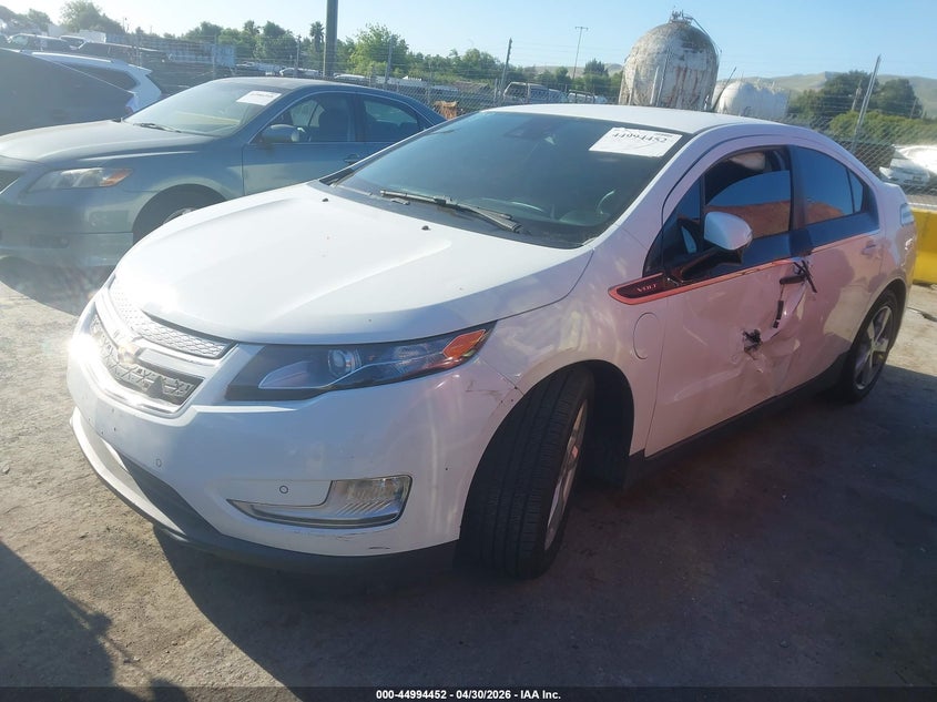 2013 Chevrolet Volt VIN 1G1RE6E43DU121409 IAAI salvage auction — NORMAL WEAR, Clear - Dealer Only (California), sold $1,225 on 2026-07-09 (photo 2)