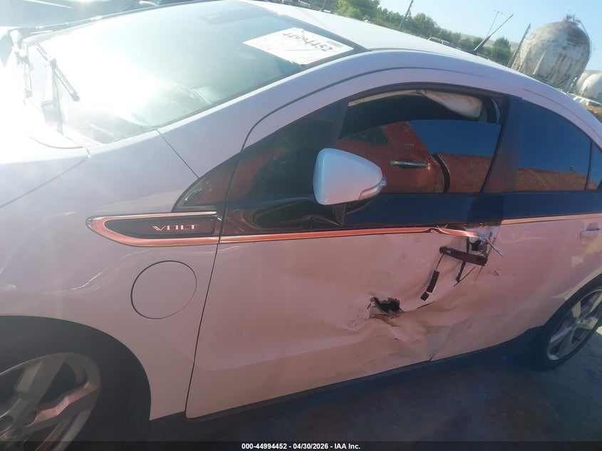 2013 Chevrolet Volt VIN 1G1RE6E43DU121409 IAAI salvage auction — NORMAL WEAR, Clear - Dealer Only (California), sold $1,225 on 2026-07-09 (photo 6)