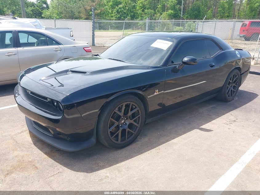 2018 Dodge Challenger VIN 2C3CDZFJ1JH229827 IAAI salvage auction — RIGHT REAR, Salvage (Mississippi), sold $6,800 on 2026-07-29 (photo 2)