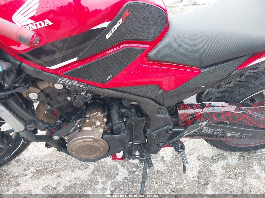 2023 Honda Cbr VIN MLHPC6252P5400492 IAAI salvage auction — ALL OVER, Salvage (Texas), sold $800 on 2026-07-28 (photo 9)