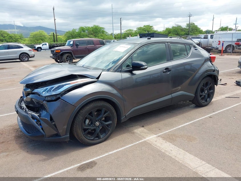 2021 Toyota C-hr VIN JTNKHMBX2M1114175 IAAI salvage auction — FRONT END, Bill Of Sale (Hawaii), sold $2,250 on 2026-07-07 (photo 2)