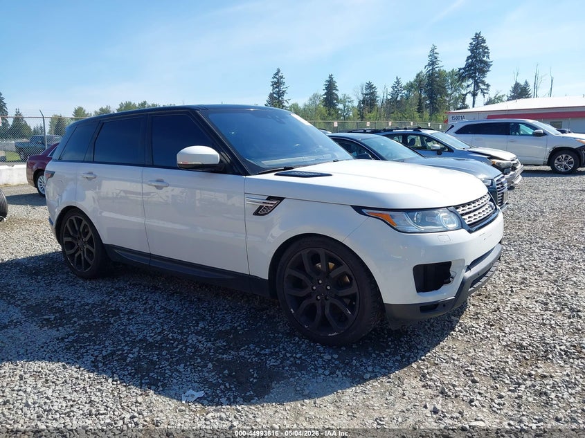 2017 Land rover Range rover sport VIN SALWR2FV3HA133249 IAAI salvage auction — FRONT END, Bill Of Sale (Washington), sold $4,925 on 2026-07-22 (photo 1)