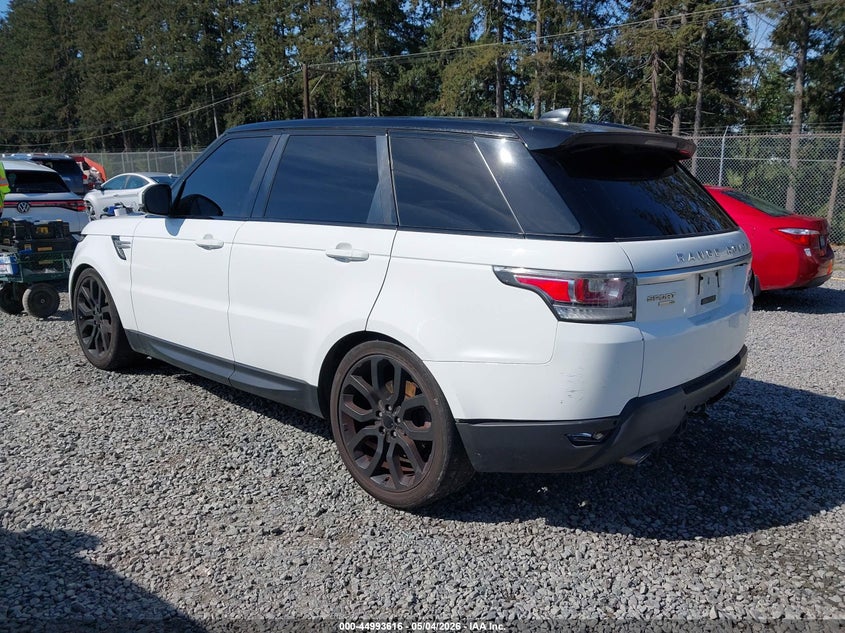 2017 Land rover Range rover sport VIN SALWR2FV3HA133249 IAAI salvage auction — FRONT END, Bill Of Sale (Washington), sold $4,925 on 2026-07-22 (photo 3)