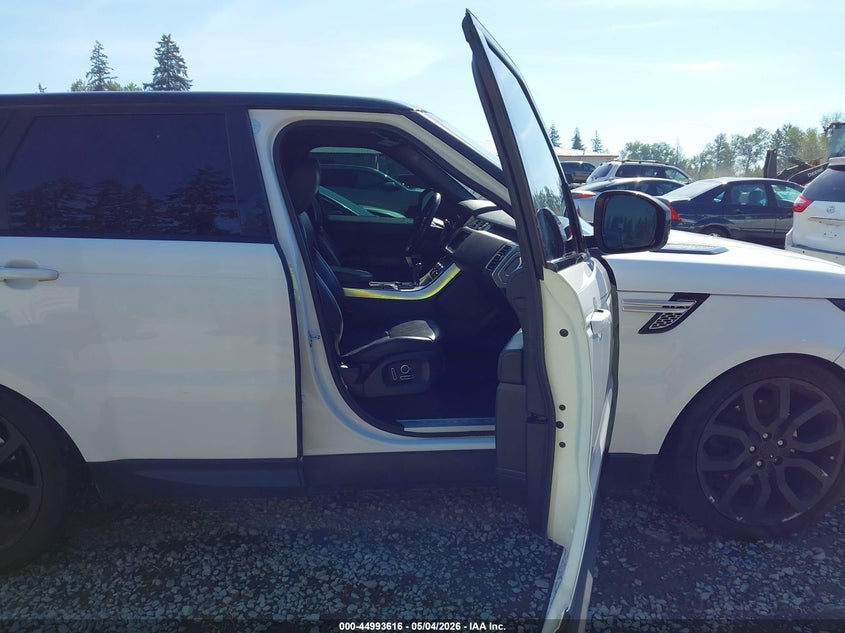 2017 Land rover Range rover sport VIN SALWR2FV3HA133249 IAAI salvage auction — FRONT END, Bill Of Sale (Washington), sold $4,925 on 2026-07-22 (photo 5)
