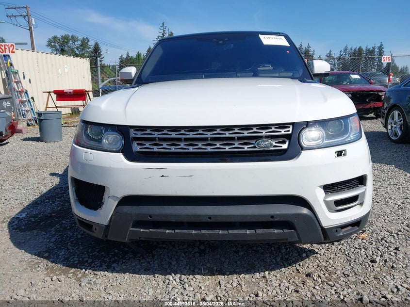 2017 Land rover Range rover sport VIN SALWR2FV3HA133249 IAAI salvage auction — FRONT END, Bill Of Sale (Washington), sold $4,925 on 2026-07-22 (photo 6)