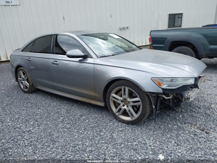 2016 Audi A6 VIN WAUGFAFC6GN082878 IAAI salvage auction — FRONT END, Mv-907A (New York), sold $1,150 on 2026-07-07 (photo 1)