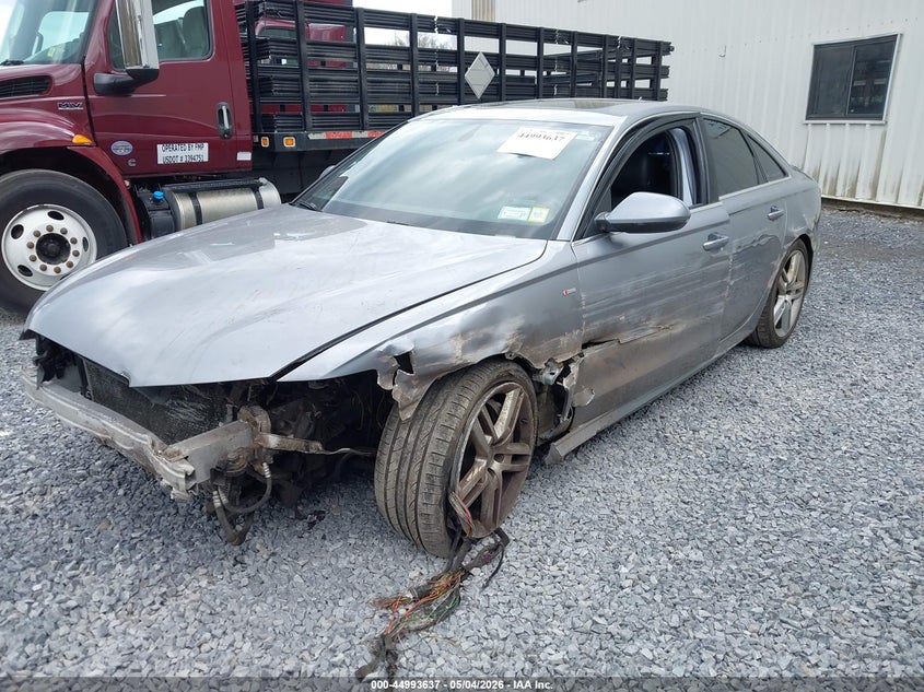 2016 Audi A6 VIN WAUGFAFC6GN082878 IAAI salvage auction — FRONT END, Mv-907A (New York), sold $1,150 on 2026-07-07 (photo 2)