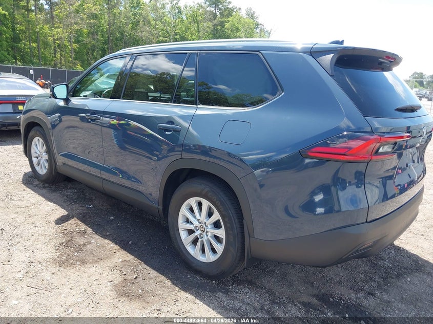 2025 Toyota Highlander VIN 5TDAAAA53SS029252 IAAI salvage auction — FRONT END, Clear (South Carolina), sold $26,000 on 2026-07-29 (photo 3)