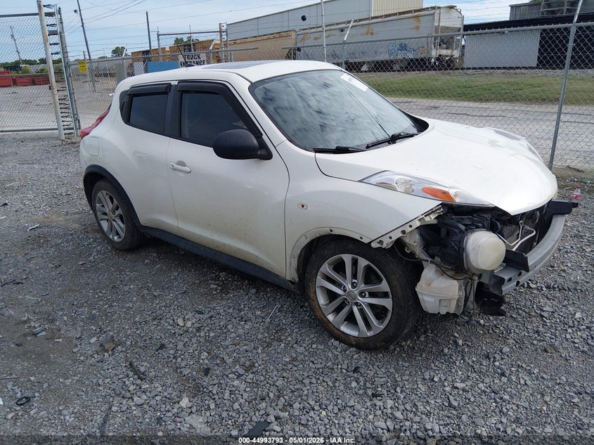 2011 Nissan Juke VIN JN8AF5MR5BT018198 IAAI salvage auction — FRONT END, Salvage (Tennessee), sold $225 on 2026-07-06 (photo 1)