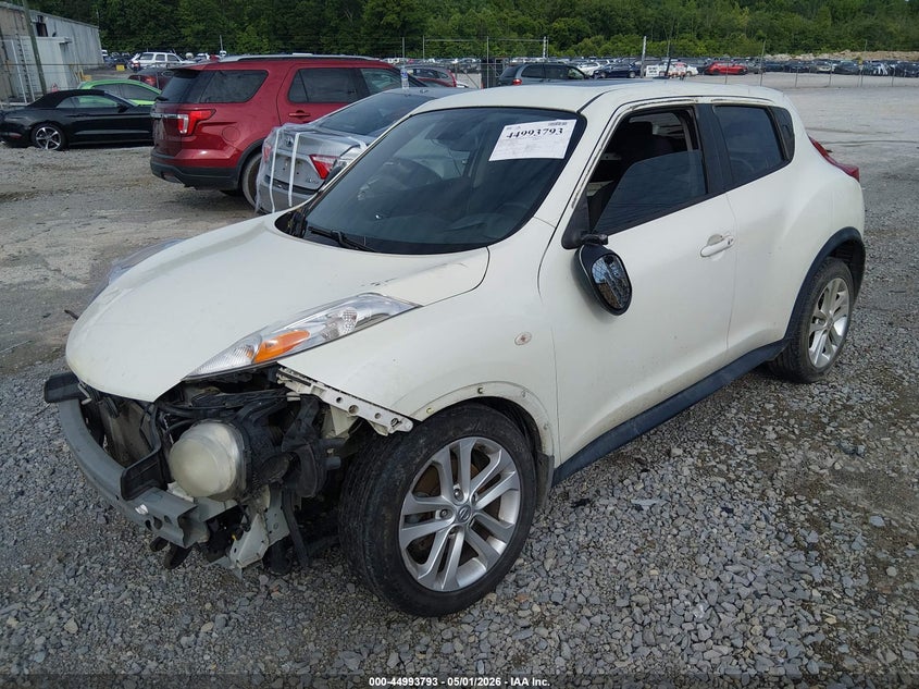 2011 Nissan Juke VIN JN8AF5MR5BT018198 IAAI salvage auction — FRONT END, Salvage (Tennessee), sold $225 on 2026-07-06 (photo 2)