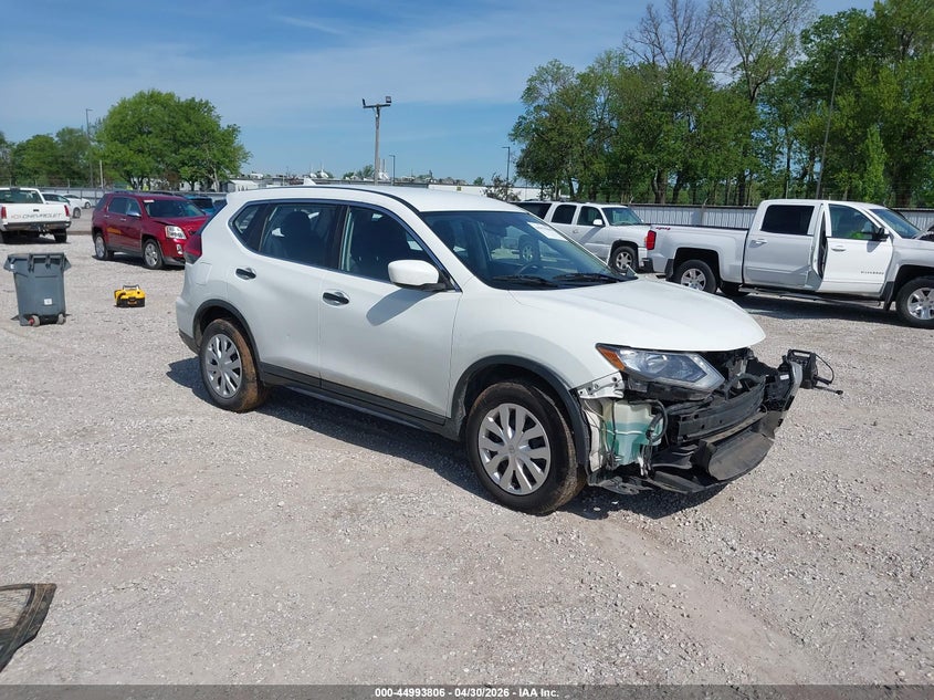 2017 Nissan Rogue VIN KNMAT2MV7HP549291 IAAI salvage auction — FRONT END, Salvage (Missouri), sold $500 on 2026-07-27 (photo 1)