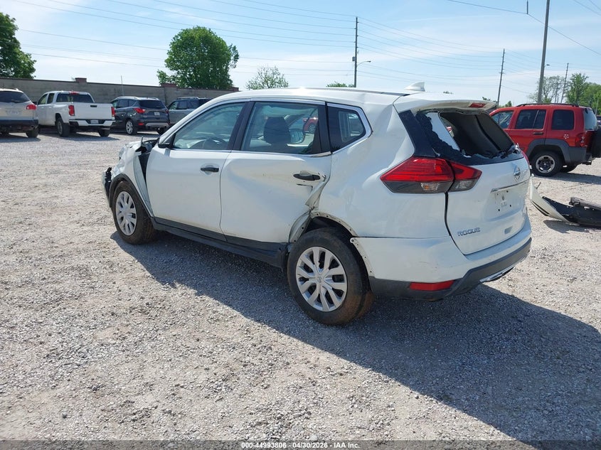 2017 Nissan Rogue VIN KNMAT2MV7HP549291 IAAI salvage auction — FRONT END, Salvage (Missouri), sold $500 on 2026-07-27 (photo 3)