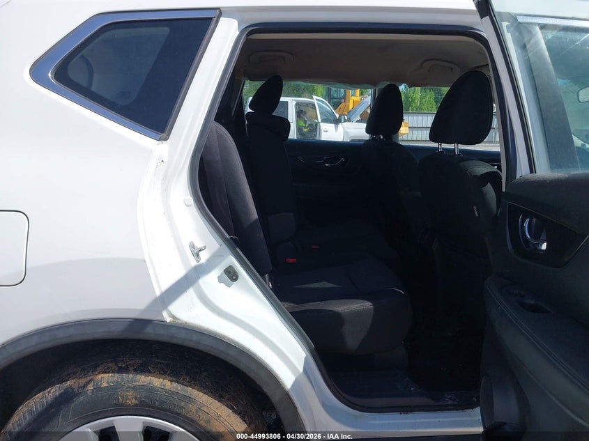2017 Nissan Rogue VIN KNMAT2MV7HP549291 IAAI salvage auction — FRONT END, Salvage (Missouri), sold $500 on 2026-07-27 (photo 8)