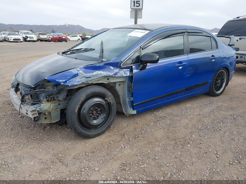 2007 Honda Civic VIN JHMFA16577S003376 IAAI salvage auction — FRONT END, Salvage (Arizona), sold $625 on 2026-07-14 (photo 2)