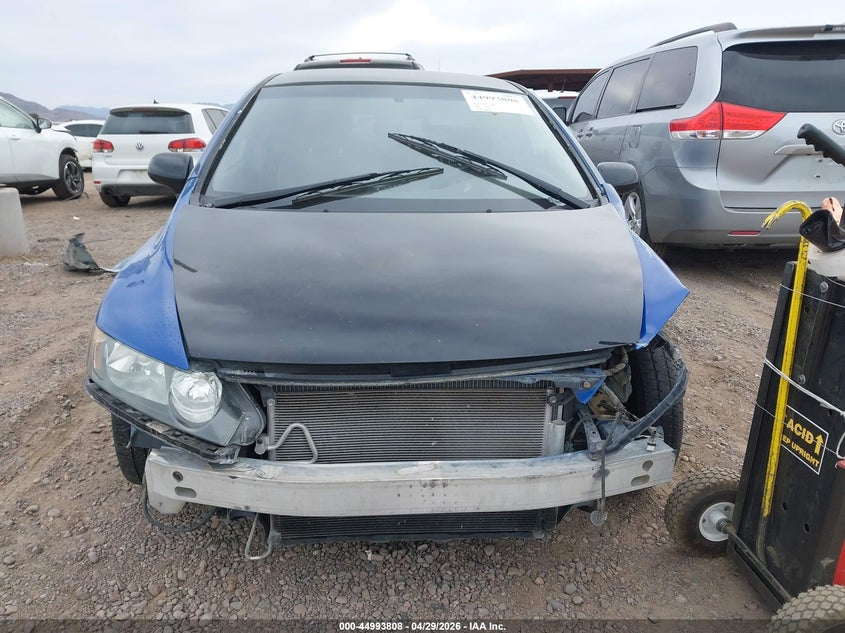 2007 Honda Civic VIN JHMFA16577S003376 IAAI salvage auction — FRONT END, Salvage (Arizona), sold $625 on 2026-07-14 (photo 6)