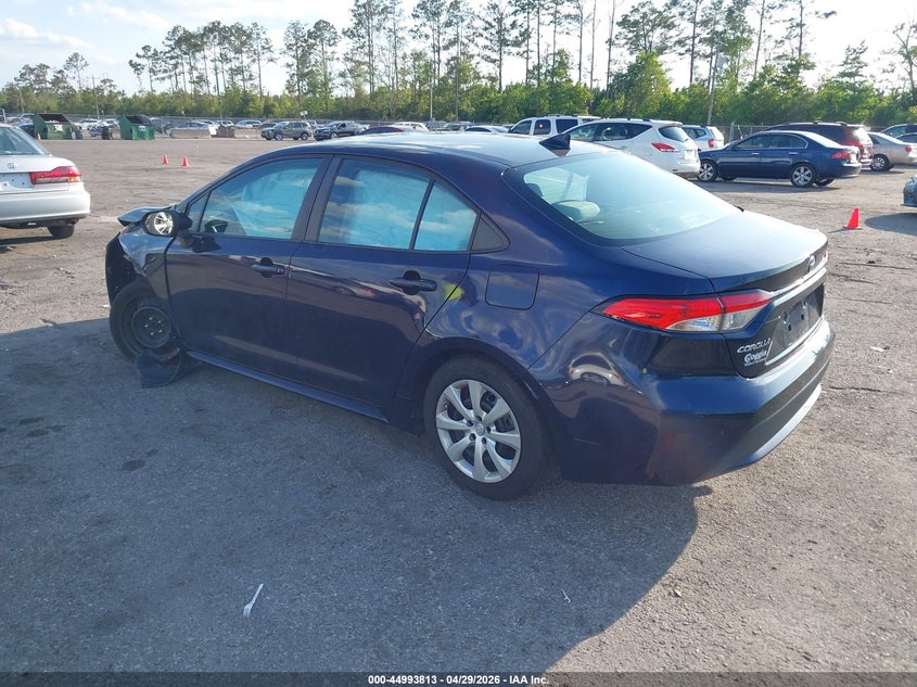 2020 Toyota Corolla VIN 5YFEPRAE0LP031341 IAAI salvage auction — FRONT END, Certificate Of Destruction (Florida), sold $2,050 on 2026-07-21 (photo 3)
