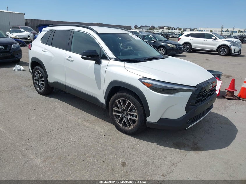 2026 Toyota Corolla cross VIN 7MUEAAAGXTV168577 IAAI salvage auction — LEFT REAR, Salvage (California), sold $10,200 on 2026-07-29 (photo 1)