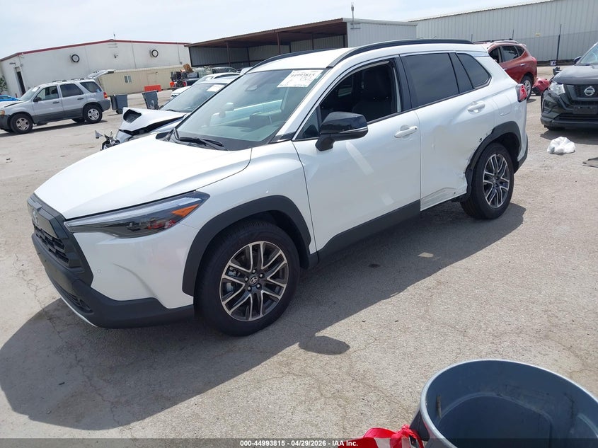 2026 Toyota Corolla cross VIN 7MUEAAAGXTV168577 IAAI salvage auction — LEFT REAR, Salvage (California), sold $10,200 on 2026-07-29 (photo 2)
