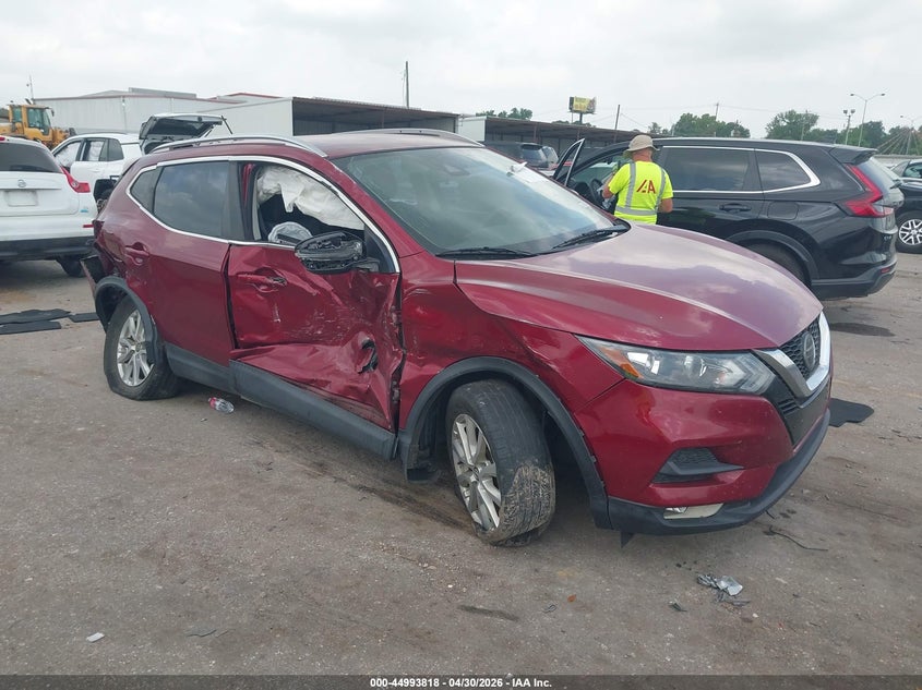 2020 Nissan Rogue sport VIN JN1BJ1CV3LW251764 IAAI salvage auction — RIGHT SIDE, Salvage (Texas), sold $1,500 on 2026-07-08 (photo 1)