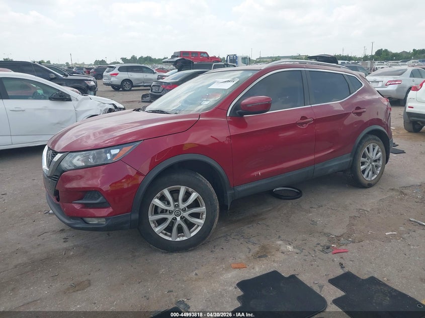 2020 Nissan Rogue sport VIN JN1BJ1CV3LW251764 IAAI salvage auction — RIGHT SIDE, Salvage (Texas), sold $1,500 on 2026-07-08 (photo 2)
