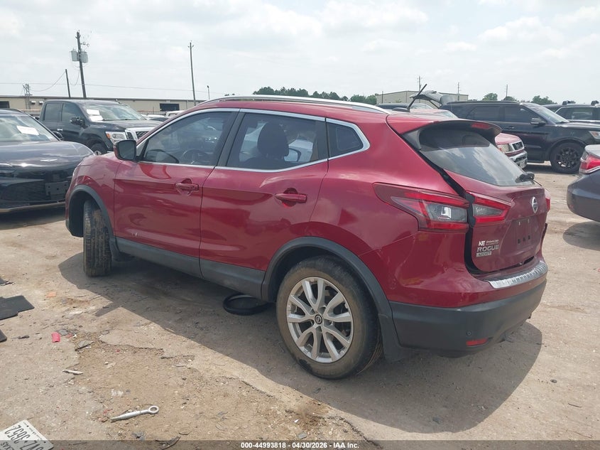 2020 Nissan Rogue sport VIN JN1BJ1CV3LW251764 IAAI salvage auction — RIGHT SIDE, Salvage (Texas), sold $1,500 on 2026-07-08 (photo 3)