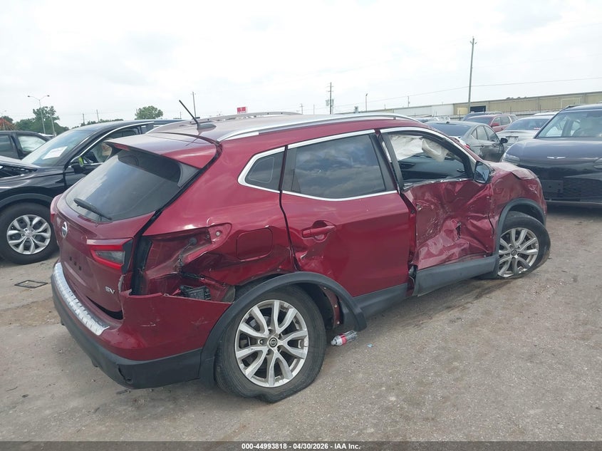 2020 Nissan Rogue sport VIN JN1BJ1CV3LW251764 IAAI salvage auction — RIGHT SIDE, Salvage (Texas), sold $1,500 on 2026-07-08 (photo 4)