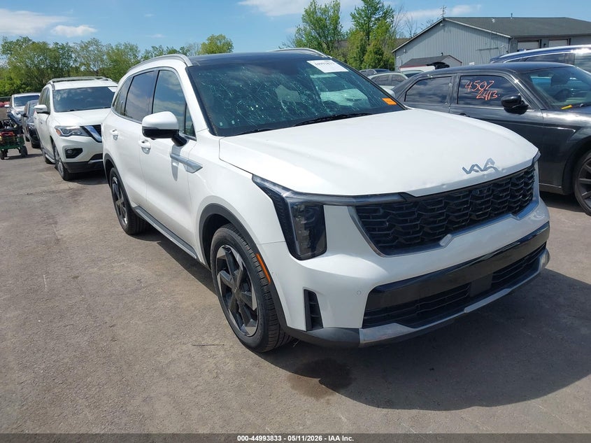 2025 Kia Sorento VIN KNDRKDJG9S5287882 IAAI salvage auction — HAIL, Salvage (Ohio), sold $17,900 on 2026-07-28 (photo 1)