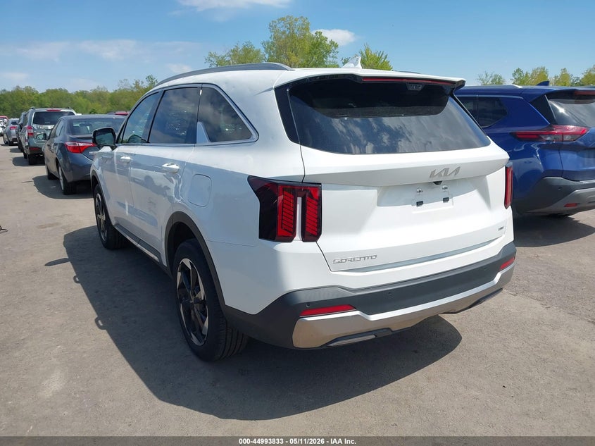 2025 Kia Sorento VIN KNDRKDJG9S5287882 IAAI salvage auction — HAIL, Salvage (Ohio), sold $17,900 on 2026-07-28 (photo 3)