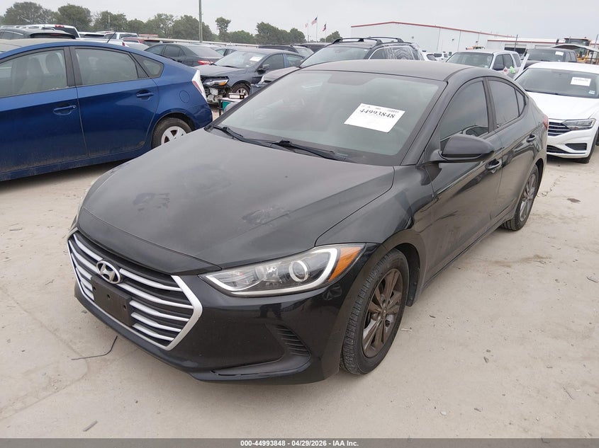 2017 Hyundai Elantra VIN KMHD84LF5HU060258 IAAI salvage auction — LEFT SIDE, Original (Texas), sold $4,800 on 2026-07-07 (photo 2)