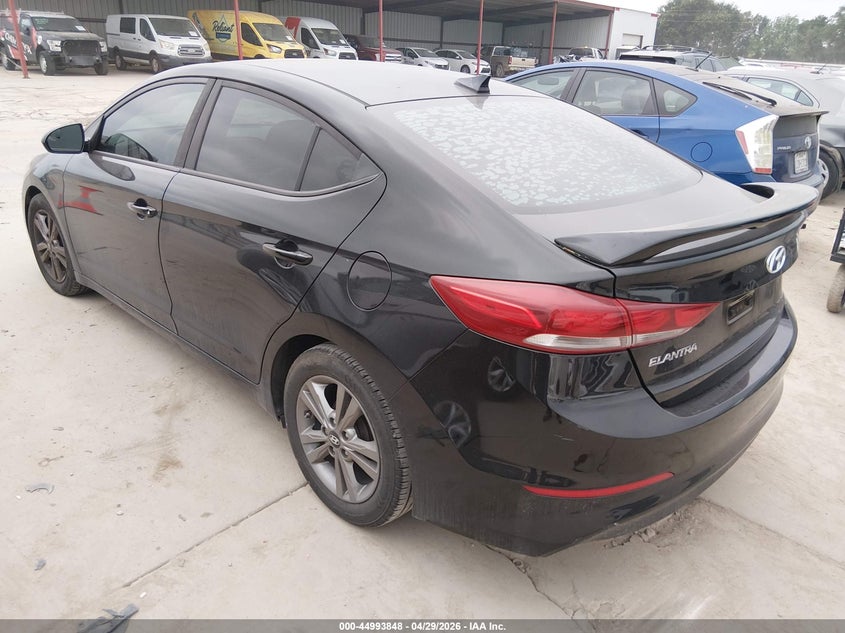 2017 Hyundai Elantra VIN KMHD84LF5HU060258 IAAI salvage auction — LEFT SIDE, Original (Texas), sold $4,800 on 2026-07-07 (photo 3)