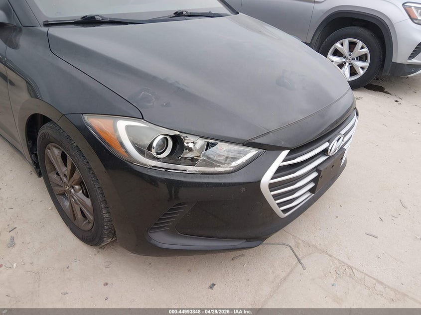 2017 Hyundai Elantra VIN KMHD84LF5HU060258 IAAI salvage auction — LEFT SIDE, Original (Texas), sold $4,800 on 2026-07-07 (photo 6)